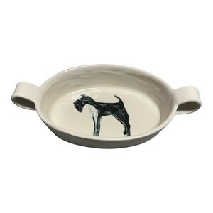 Anthropologie | Scottie Terrier Gratin Baking Dish By Gemma Orkin